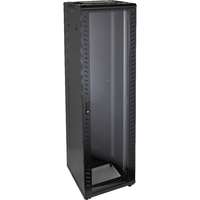 Environ CR600 24U Rack 600x800mm No Door (F) No Door (R) B/Panels No/Mgmt Black
