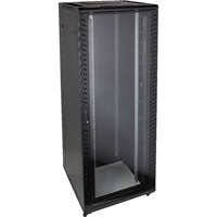 Environ CR800 24U Rack 800x600mm No Door (F) Steel (R) B/Panels F/Mgmt Black
