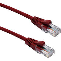 Excel Cat5e Crossover Patch Lead U/UTP Unshielded LSOH Blade Booted 2m Red
