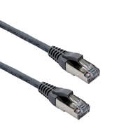 Excel Cat5e Patch Lead F/UTP Shielded LS0H Blade Booted 10m Grey