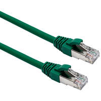 Excel Cat5e Patch Lead F/UTP Shielded LSOH Blade Booted 3m Green