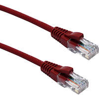 Excel Cat5e Patch Lead U/UTP Unshielded LSOH Blade Booted 0.2m Red (10-Pack)
