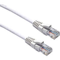 Excel Cat5e Patch Lead U/UTP Unshielded LSOH Blade Booted 0.3m White