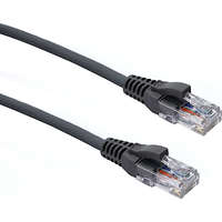 Excel Cat5e Patch Lead U/UTP Unshielded LSOH Blade Booted 1.5m Grey