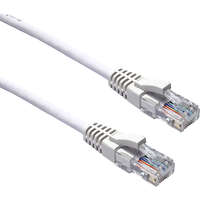 Excel Cat5e Patch Lead U/UTP Unshielded LSOH Blade Booted 1m White