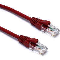 Excel Cat6 Patch Lead U/UTP Unshielded LSOH Blade Booted 0.3m Red