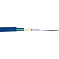 Excel Enbeam OM1 Multimode Armoured CST Fibre Optic Cable Loose Tube 24 Core 62.5/125 Cca Blue