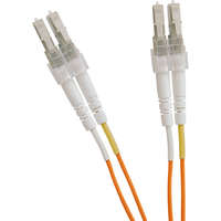 Excel Enbeam OM2 Fibre Optic Patch Lead LC-LC Multimode 50/125 Duplex LS0H Orange 15m