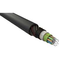 Excel Enbeam OM3 Multimode SWA Direct Burial Fibre Optic Cable Loose Tube 12 Core 50/125 Eca Black