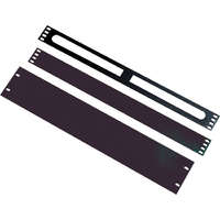 Excel 3U Blanking Plate Black Excel 3U Blanking Plate Black