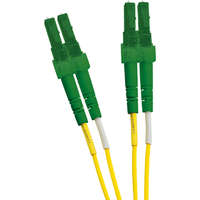 Excel Enbeam OS2 Fibre Optic Patch Lead LC/APC-LC/APC Singlemode 9/125 Duplex LS0H Yellow 2m Excel Enbeam OS2 Fibre Optic Patch Lead LC/APC-LC/APC Singlemode 9/125 Duplex LS0H Yellow 2m